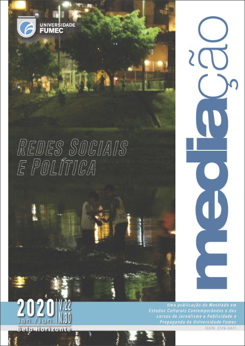 					Afficher Vol. 22 No. 30 (2020): Redes Sociais e Política
				